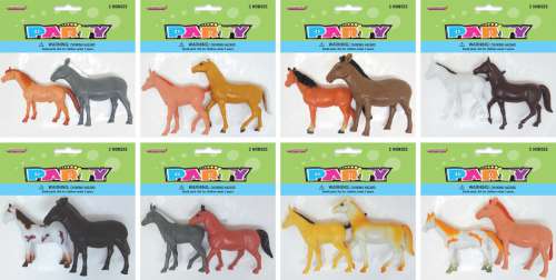 Horse Cake Toppers - Pk of 2 Large - Click Image to Close